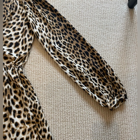 Silky leopard print dress. - Picture 6 of 6